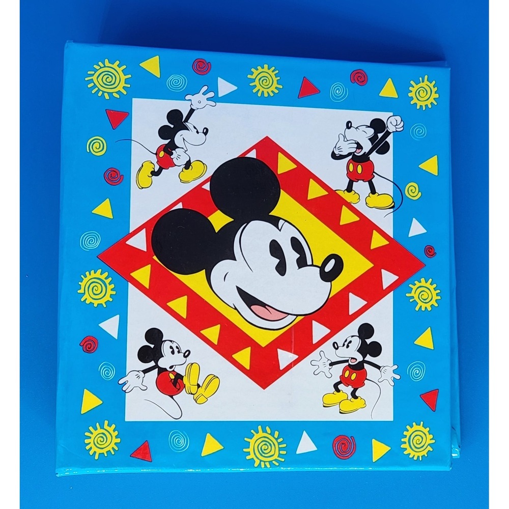Disney Mickey Mouse Unlimited MINI PHOTO ALBUM - 4x6 or 3-1/2"x5" Vintage